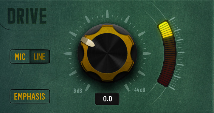 Drive knob detail